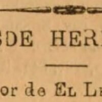 APOYO DE HERENCIA AL PAPA LEÓN XIII (1889)