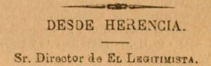 Lee más sobre el artículo APOYO DE HERENCIA AL PAPA LEÓN XIII (1889)